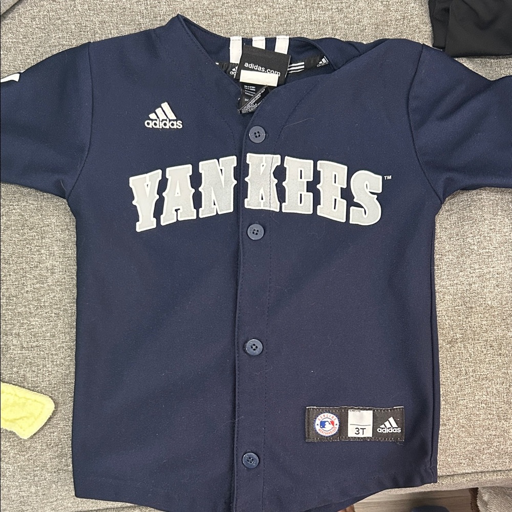 Adidas Kids Yankees Navy Jersey